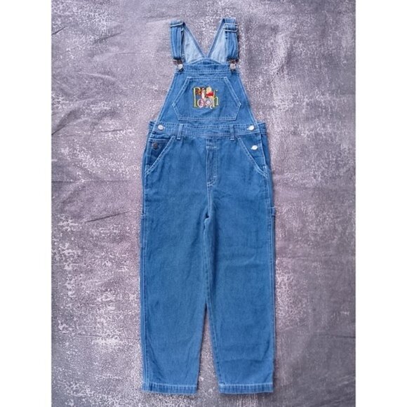 Vintage Other - Vintage 90s WINNIE THE POOH Embroidered Disney Denim Overall JERRY LEIGH